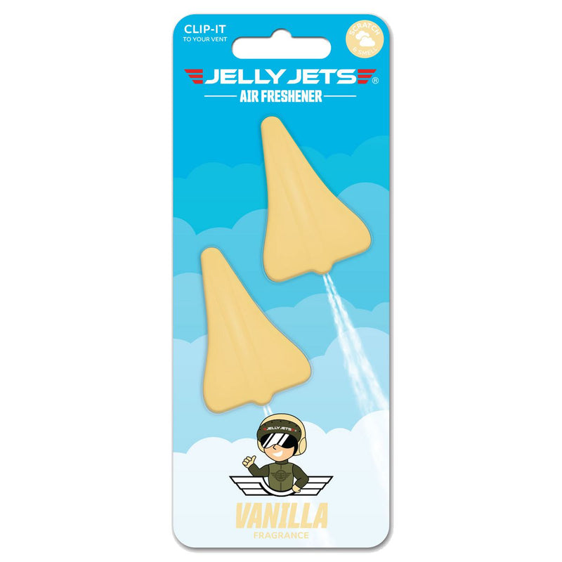 Jelly Jets Clip-It Vanilla Air Freshener 52 JJC005