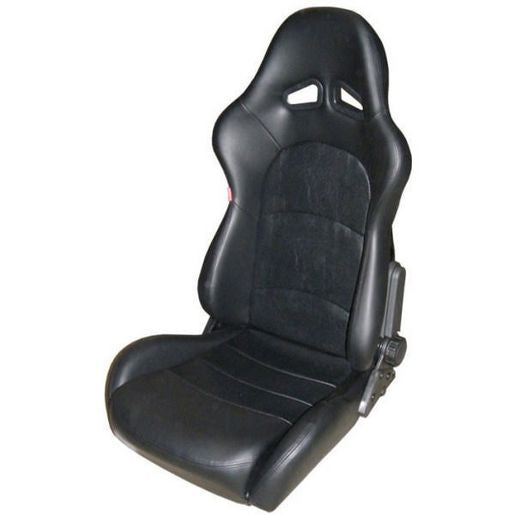 Autotecnica Sport Seat Moulded Black Pu Leather SS33