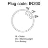 Bosch Alternator 12V 120A 1986A00753