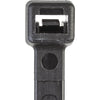 OEX Black Nylon Cable Ties - 7.6mm X 370mm - 25 Pc