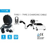 Simply Electric Vehicle Charging Cable Type 1-Type 2