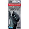 The Glove Company TGC Black Nitrile Gloves Large 10 Pack