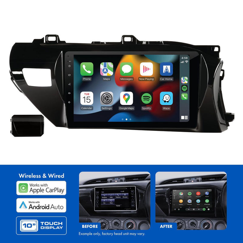 Aerpro 10In Multimedia Receiver To Suit Toyota Hilux