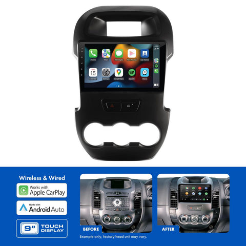 Aerpro 9In Multimedia Receiver To Suit Ford Ranger Px