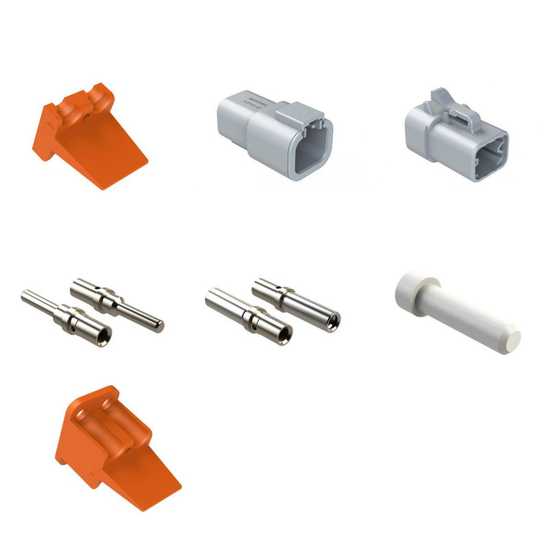 Amphenol Atp #12 - 4 Way 1 Kit ATP4PS-KIT