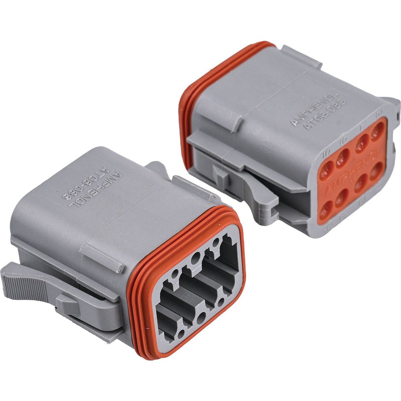 Amphenol At #16 - 8 Way Plug 5 Pce AT06-8SA/5