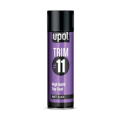 U-Pol Trim #11 High Build Top Coat Matt Black Trimmb/AL