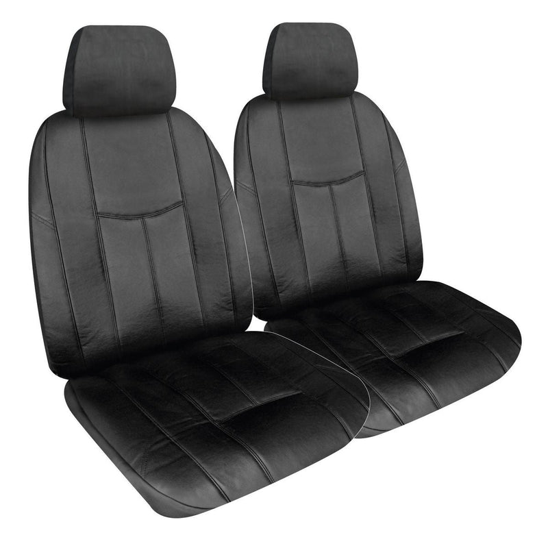 Sperling Empire Leather Front Black Seat Covers Suits