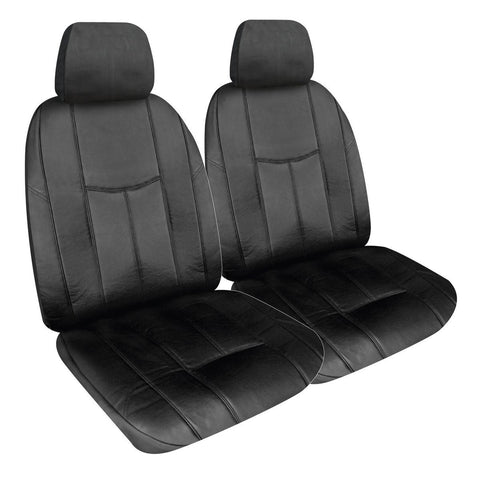 Sperling Empire Leather Front Black Seat Covers Suits
