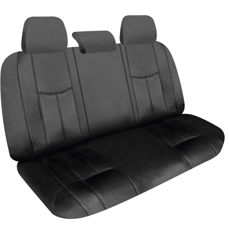Sperling Empire Leather Rear Black Seat Covers Suits CRV