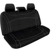 Sperling Getaway Neoprene Rear Black - Silver Stitch Seat