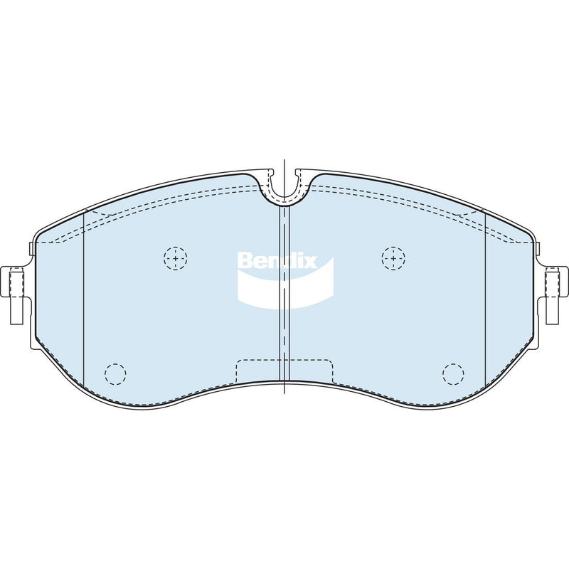 Bendix Heavy Duty Brake Pad Set Front DB2683 HD