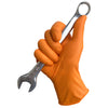 The Glove Company TGC Orange Xtra Grip Nitrile Disposable