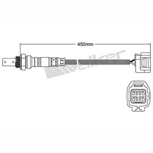 OEX Oxygen Sensor Walker Usa OOS5386