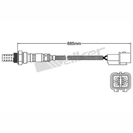 OEX Oxygen Sensor Walker Usa OOS5088