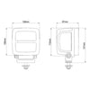 Nordic Scorpius N4402 Glass Flood 984-1140B