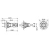 Narva Surefit Hb3 (9005) LED Headlight Globes Gen Ii 18435