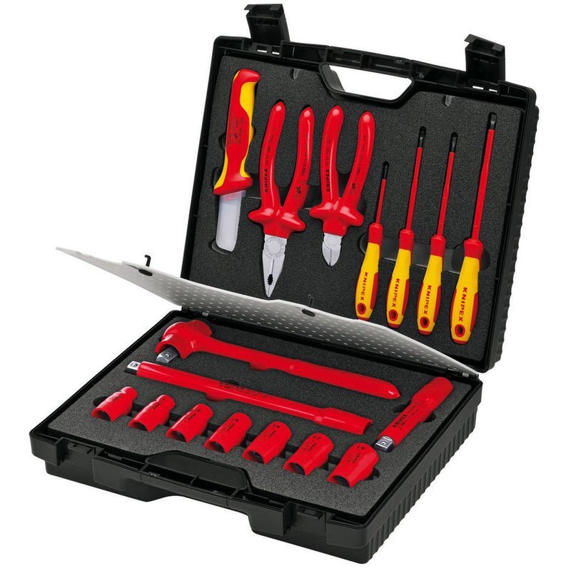 Knipex 1000V Compact Tool Case 17 Piece 989911
