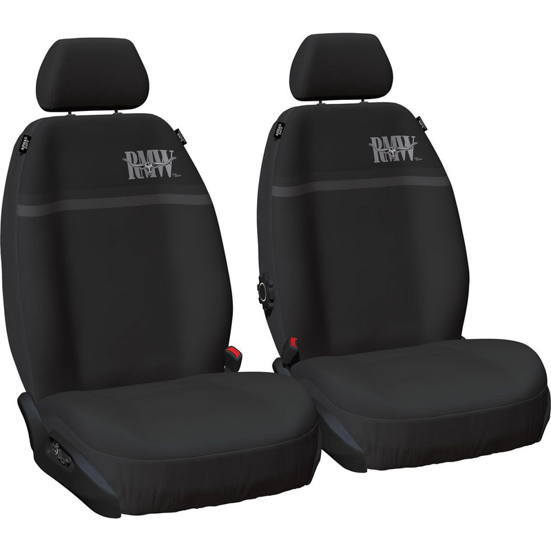 R.M. Williams Front Car Seat Covers Neoprene/Canvas Black