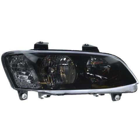 APG All Crash Black Head Lamp Drivers Side Certified