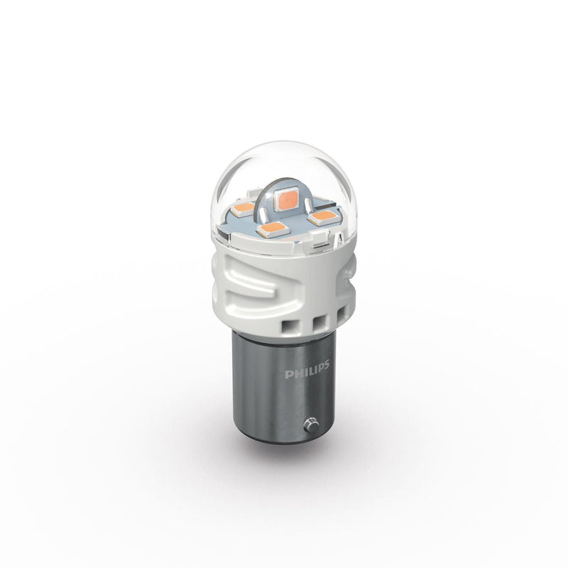Philips Ultinon Pro 3100 Led-Amber Py21W Pair 12V