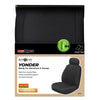 Maxitrac Front Car Seat Covers Repreve, Black - Pair