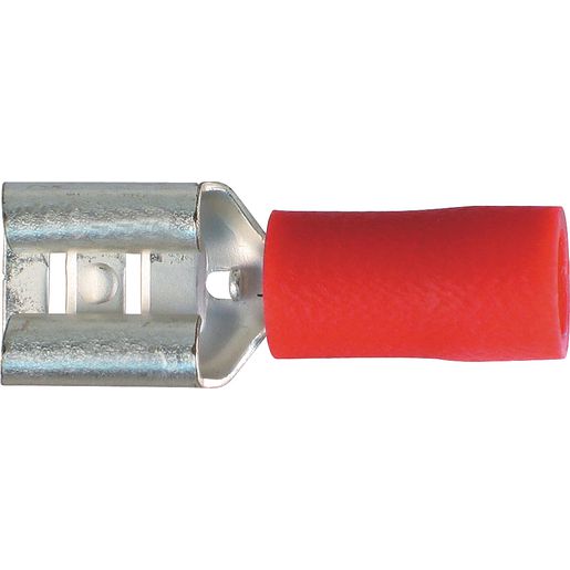 OEX Crimp Terminal Female Blade Red Terminal Entry 6.3 X