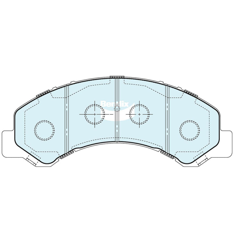 Protrans Cvp1994 Pro Trans Heavy Duty Disc Pad Set