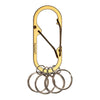 KeySafe Double-Gate Oval Stainless Steel Carabiner