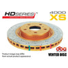 DBA HD 4000 Drilled Slotted Brake Rotor Single Rear