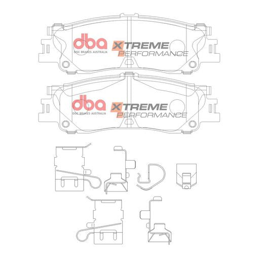 DBA Xtreme Performance Brake Pad Set DB15078XP