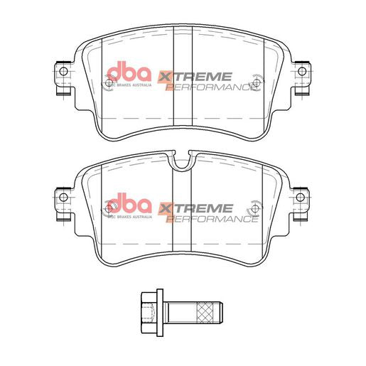 DBA Xtreme Performance Brake Pad Set DB15032XP