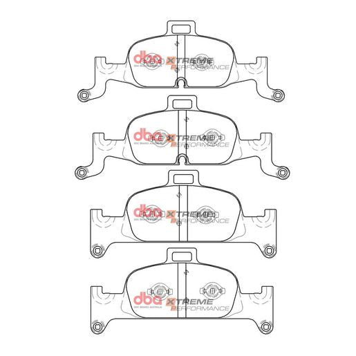 DBA Xtreme Performance Brake Pad Set DB15060XP