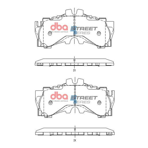 DBA Street Series Brake Pad Set DB15150SS