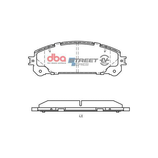 DBA Street Series EV Brake Pads DB2004SSEV