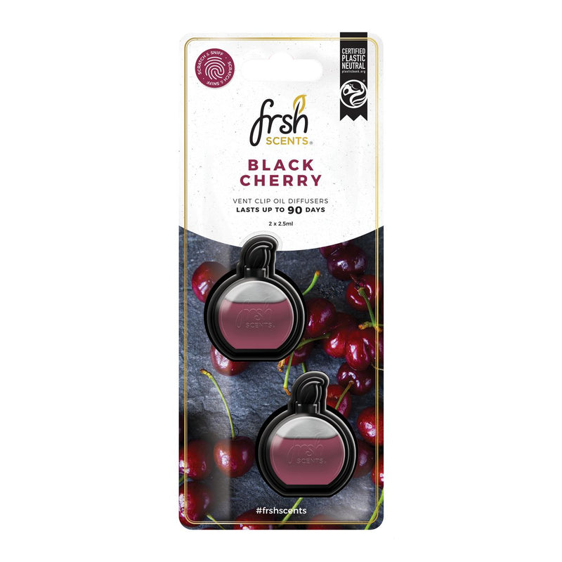 Frsh Mini Diffuser Black Cherry 2PK Air Freshener FR9170