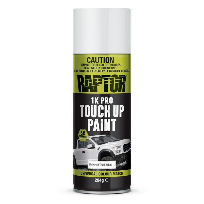 Raptor 1K Pro Touch Up Paint (White) Rtcw/AL