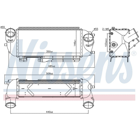 Nissens Intercooler 96192