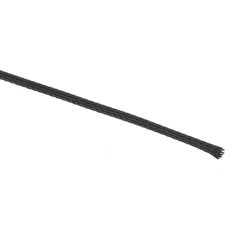 Narva Expandable Braided Sleeve 7MM 30 Metres, Black