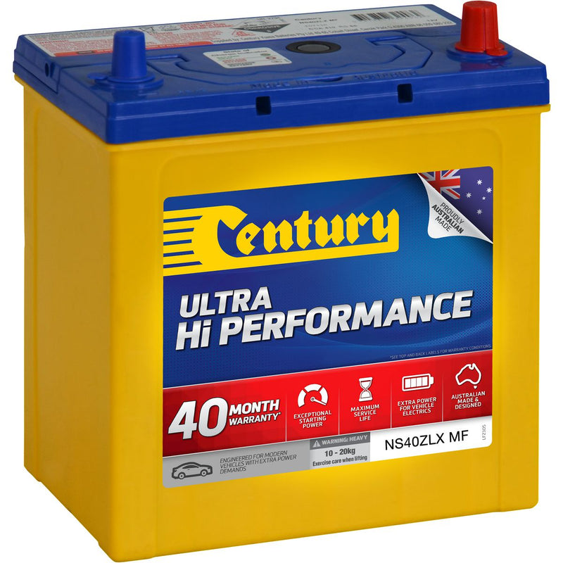 Century Batteries NS40ZLX MF UHP Battery NS40ZLX MF