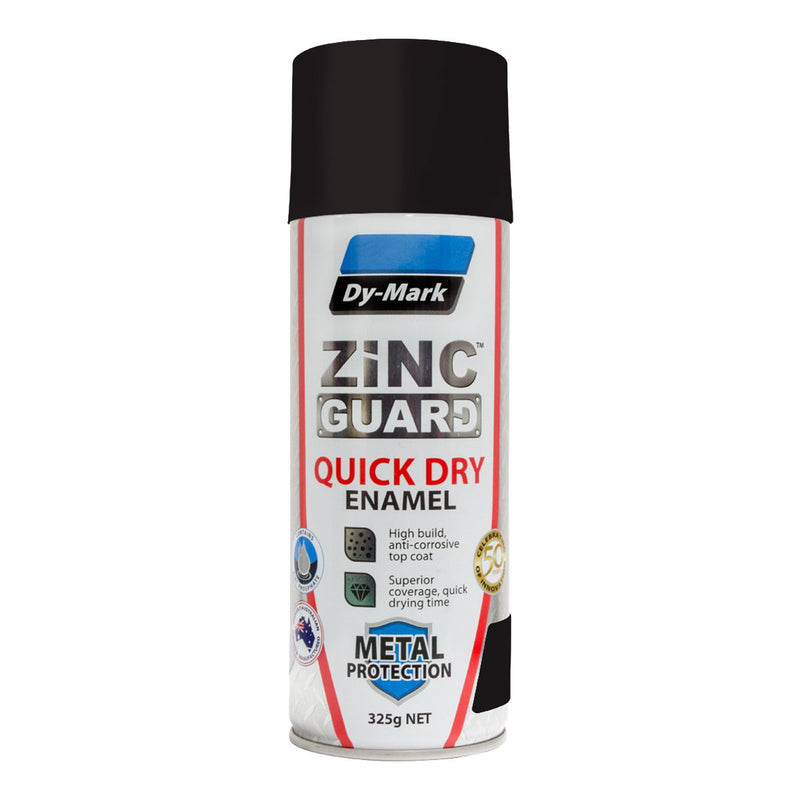 Dy-Mark Zinc Guard Quick Dry Enamel Flat Black 230932101
