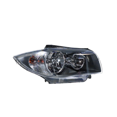 APG All Crash Halogen Black Head Lamp Drivers Side OES