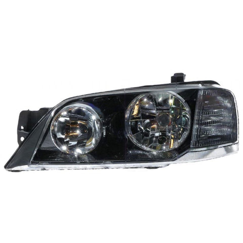 APG All Crash Black Head Lamp Passenger Side Certified