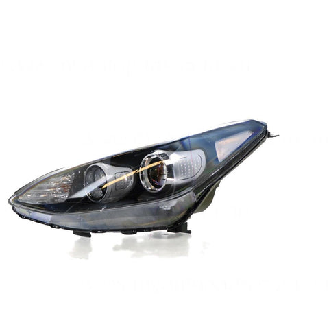APG All Crash Halogen Head Lamp With DRL Passenger Side