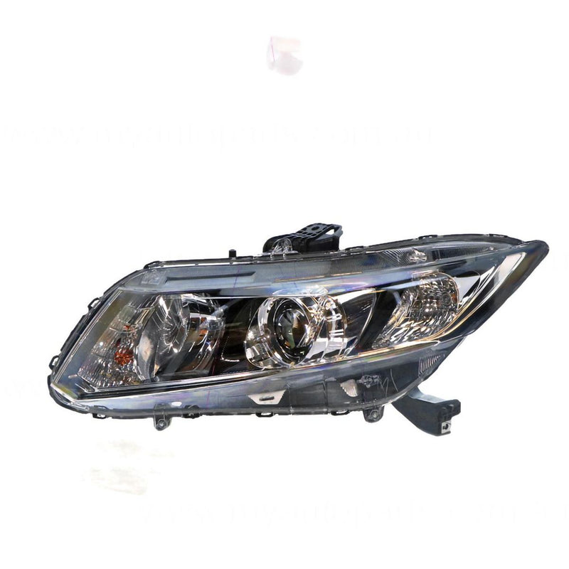 APG All Crash Halogen Manual Adjust Head Lamp Passenger