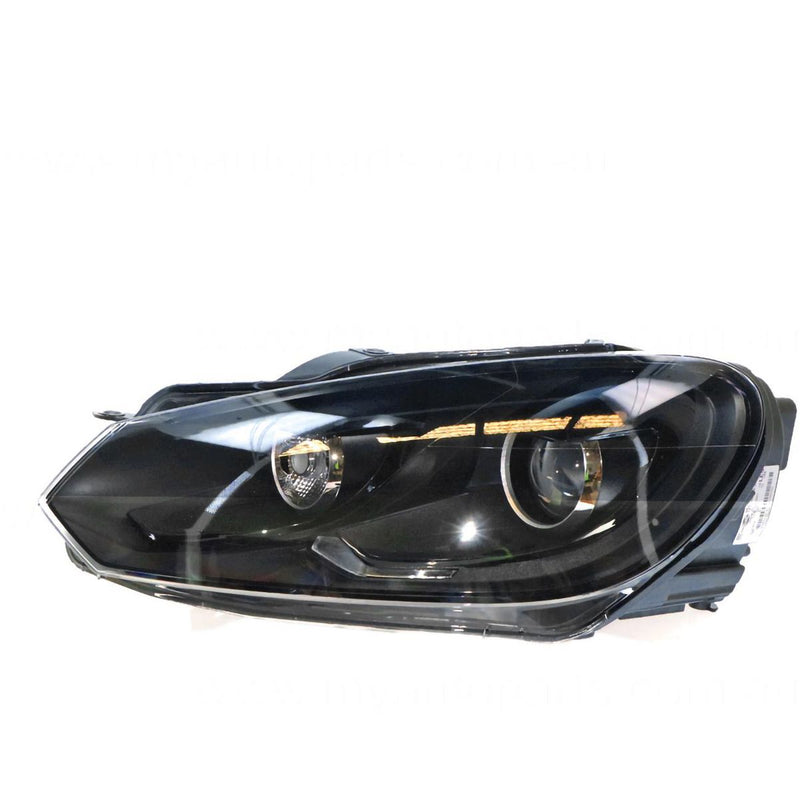 APG All Crash Xenon Black Head Lamp Passenger Side OEM