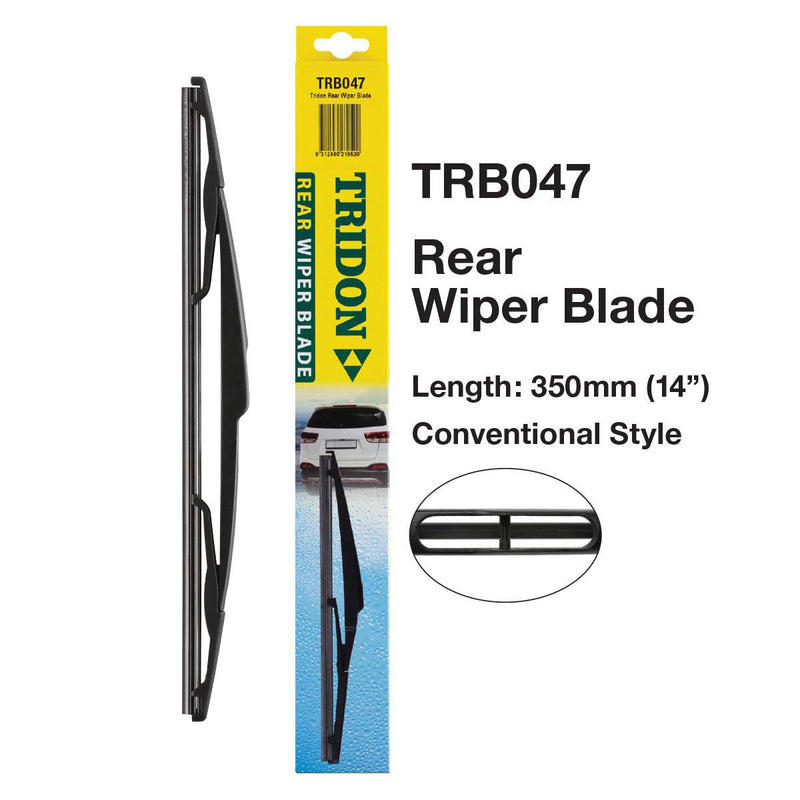 Tridon Hook Style Conventional Rear Wiper Blade 350mm