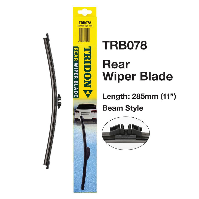 Tridon Hook Style Beam Blade Rear Wiper 285mm (11In)