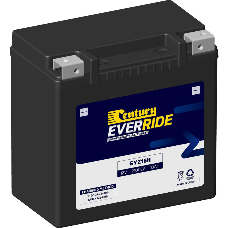 Century Everride Battery GYZ16H