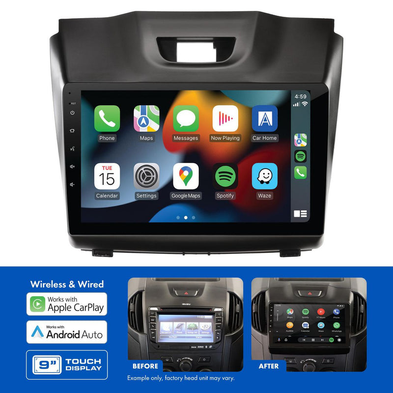 Aerpro 9In Multimedia Receiver To Suit Holden Colorado